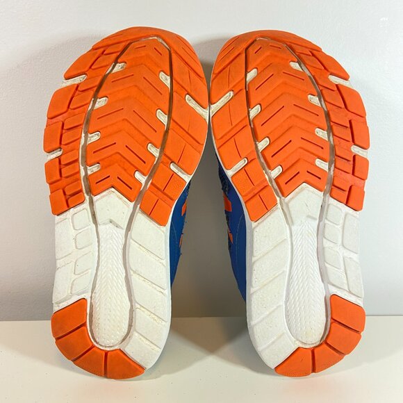 New Balance 570 V3 Wide NB Blue Orange Kids Youth Running Shoes - Picture 8 of 8